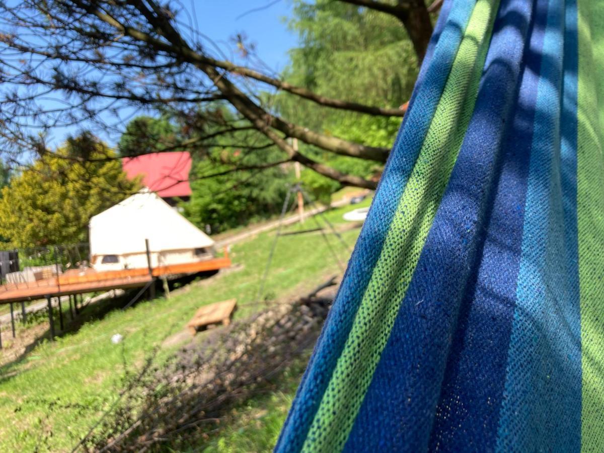 Hotel Glampspace - Szlak Beskidzki Międzybrodzie Bialskie Exteriér fotografie