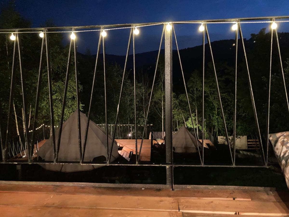 Hotel Glampspace - Szlak Beskidzki Międzybrodzie Bialskie Exteriér fotografie