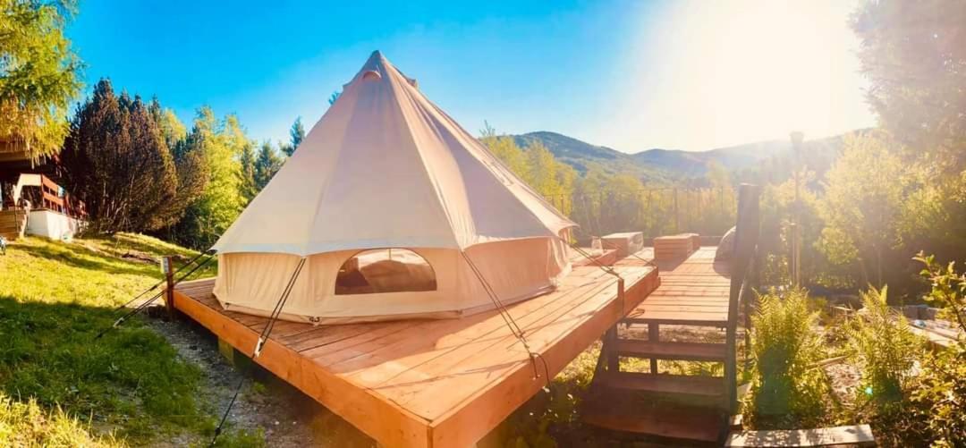 Hotel Glampspace - Szlak Beskidzki Międzybrodzie Bialskie Exteriér fotografie