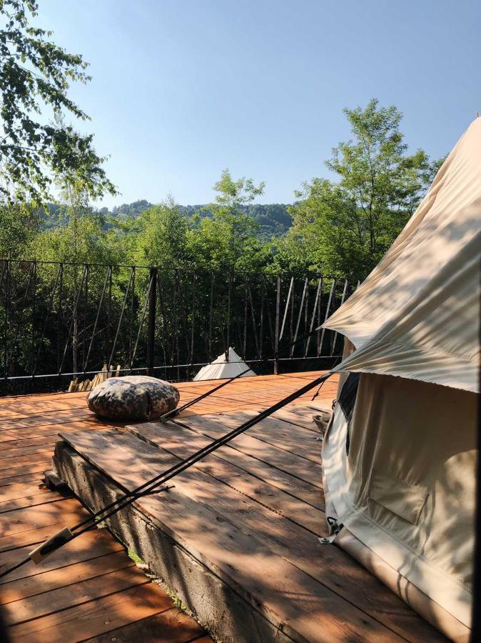 Hotel Glampspace - Szlak Beskidzki Międzybrodzie Bialskie Exteriér fotografie