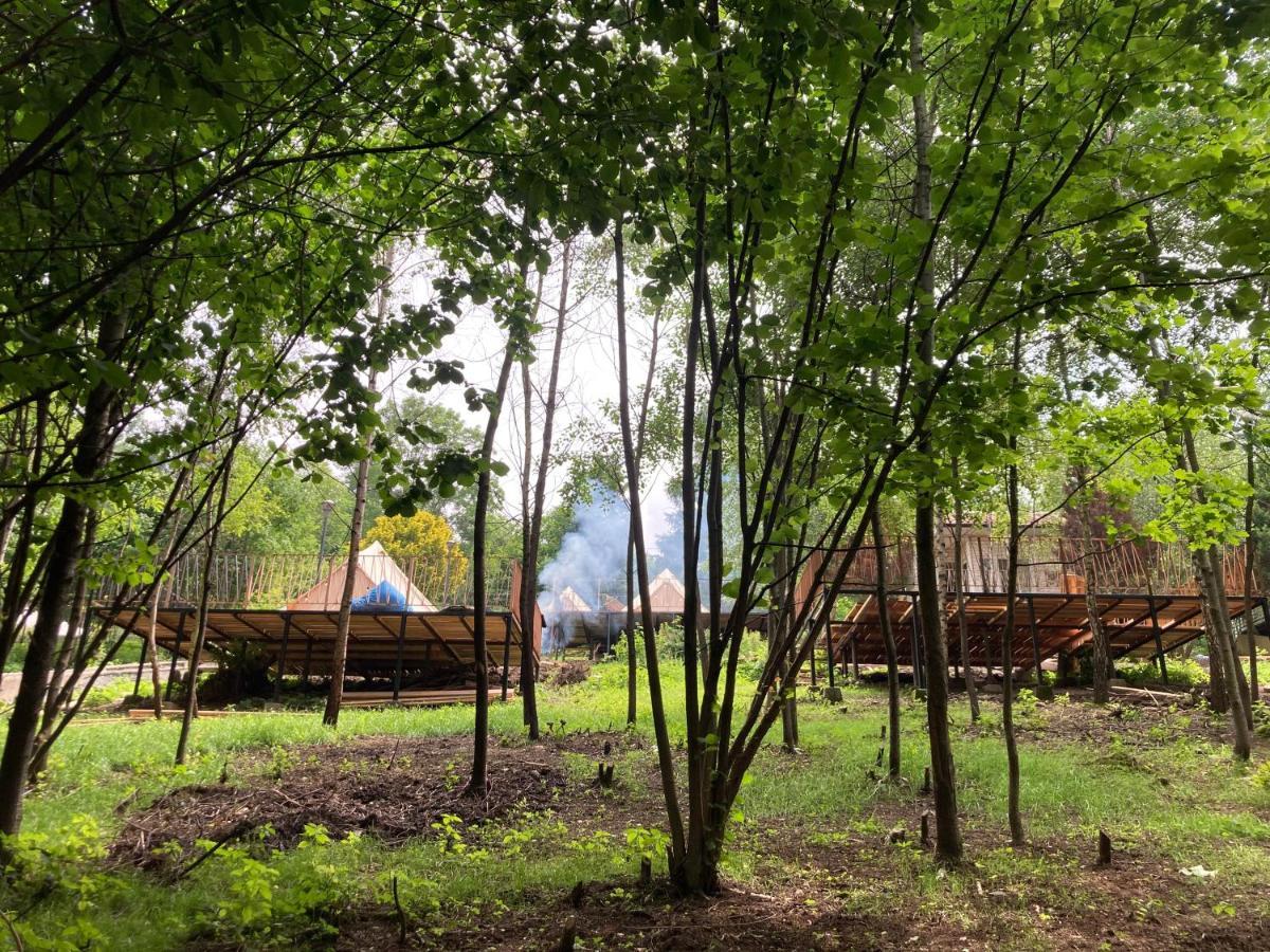 Hotel Glampspace - Szlak Beskidzki Międzybrodzie Bialskie Exteriér fotografie