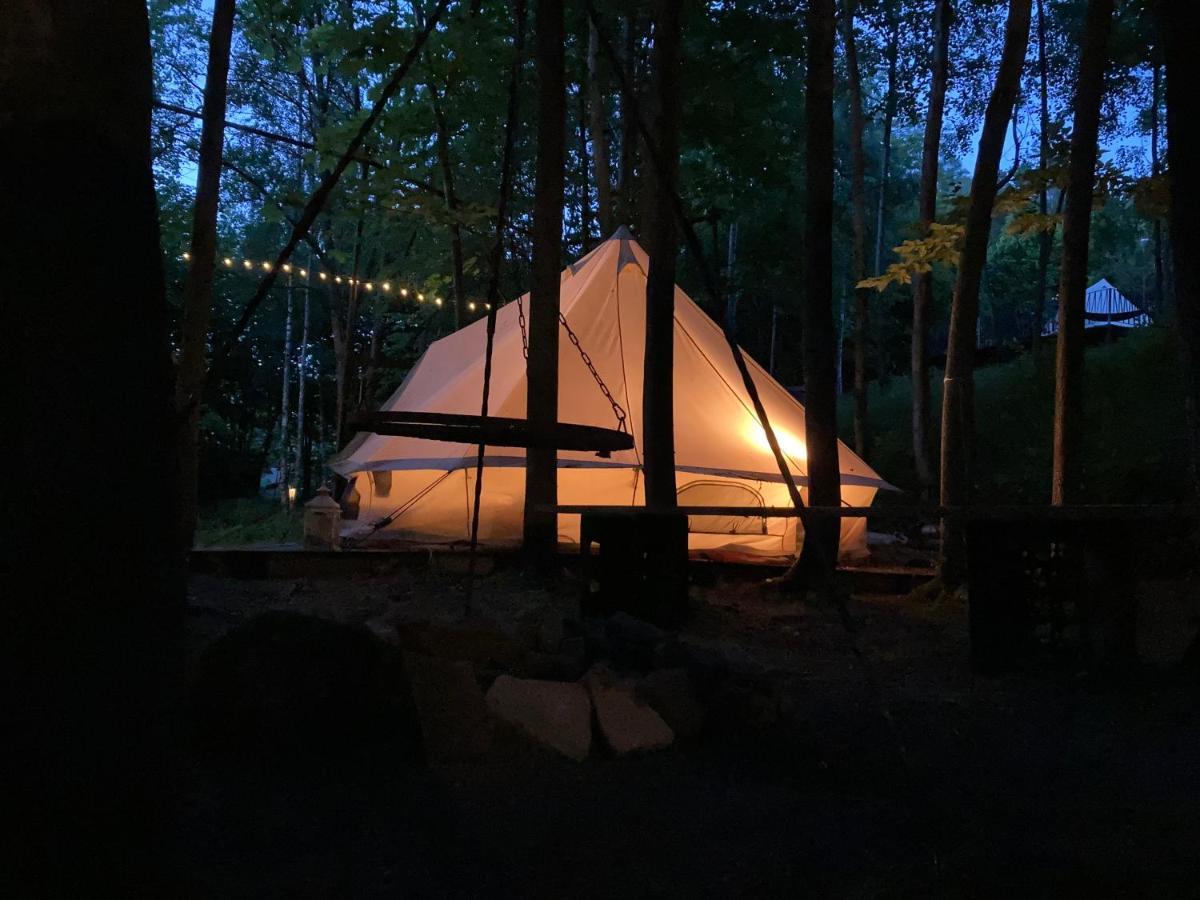 Hotel Glampspace - Szlak Beskidzki Międzybrodzie Bialskie Exteriér fotografie