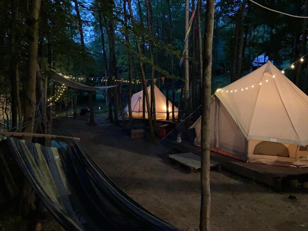 Hotel Glampspace - Szlak Beskidzki Międzybrodzie Bialskie Exteriér fotografie