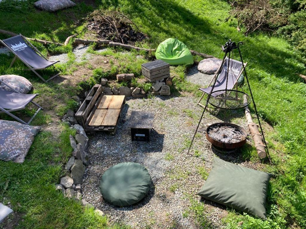 Hotel Glampspace - Szlak Beskidzki Międzybrodzie Bialskie Exteriér fotografie