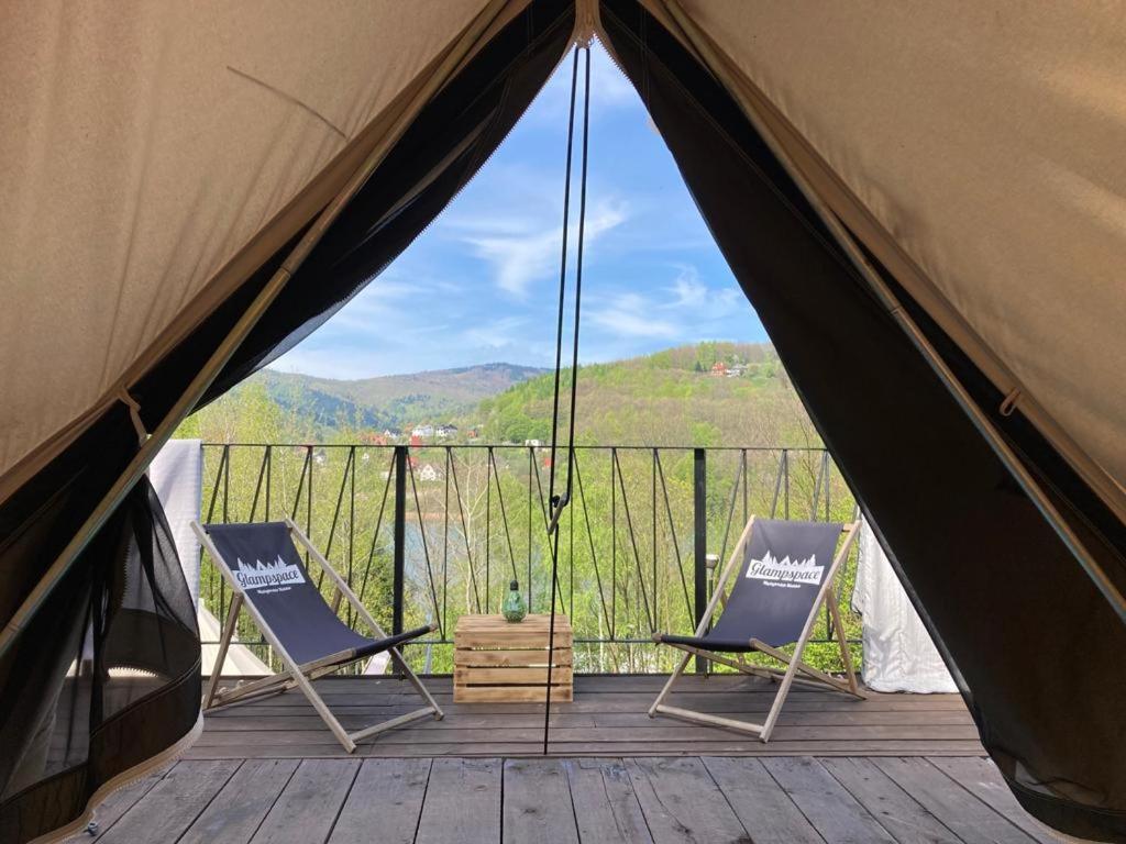 Hotel Glampspace - Szlak Beskidzki Międzybrodzie Bialskie Exteriér fotografie